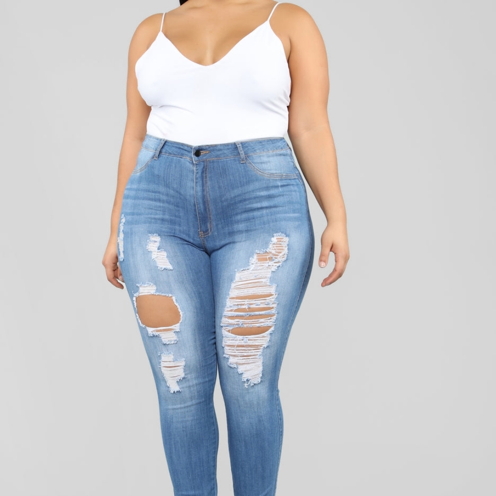Plus Sized Fashion Denim!